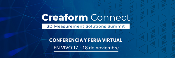 Creaform Connect - Conferencia y feria virtual EN VIVO 17 - 18 noviembre